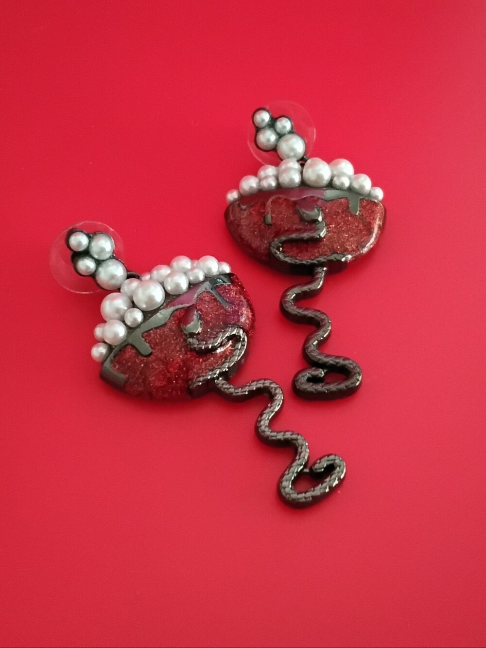 Cocktail Design Earrings